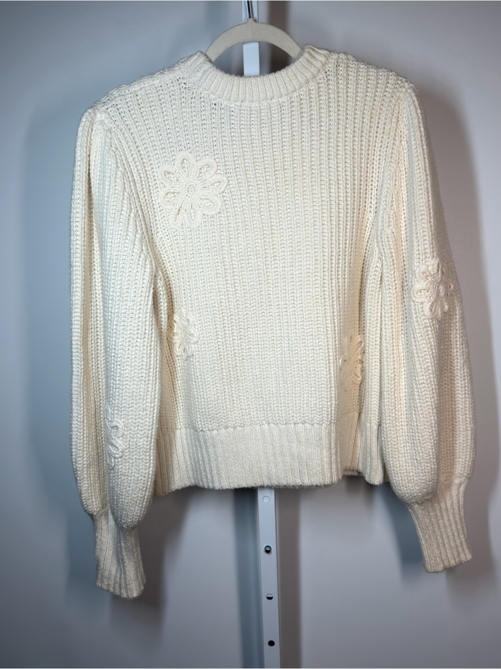 Rails Romy Crochet Sweater Size Large - Picture 4 of 5